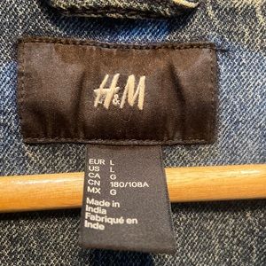 Jean Jacket. Extra clothing.